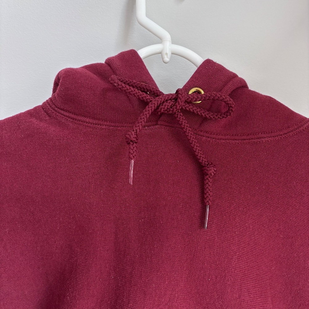 Camber Heavyweight Hoodie – Maroon (Size Small, Made in USA) - Picture 2 of 5